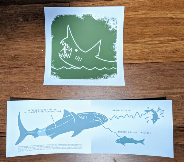 Jaws (The Departure with Handbills) by JC Richard