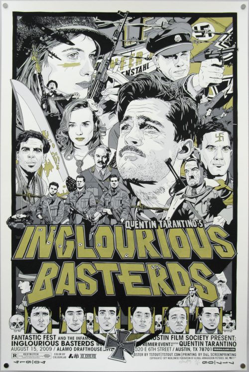 Inglorious Basterds (Gold Variant) by Tyler Stout