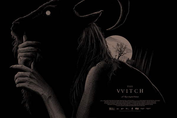 The Witch by Matt Ryan Tobin, 36" x 24" Screen Print