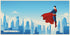 Superman Animated Series by Phantom City Creative, 36" x 18" Screen Print