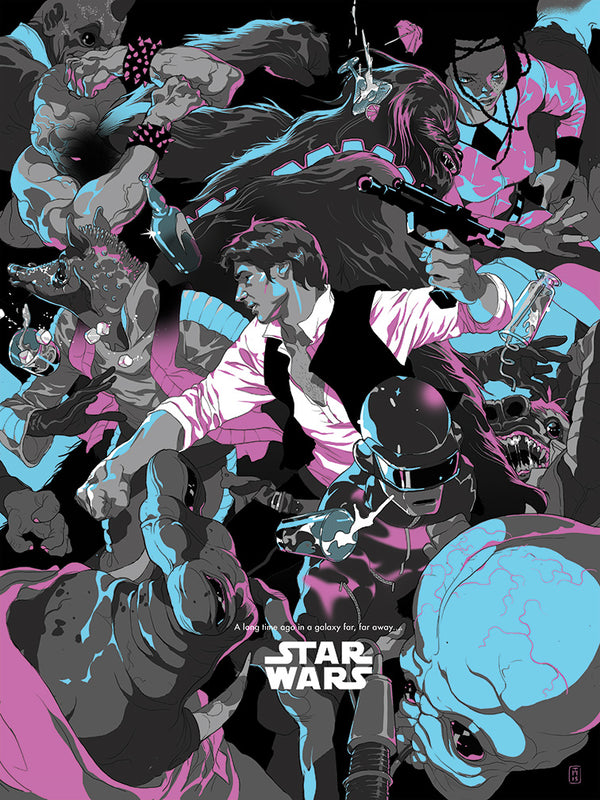 Star Wars (Variant) by Tomer Hanuka, 18" x 24" Screen Print