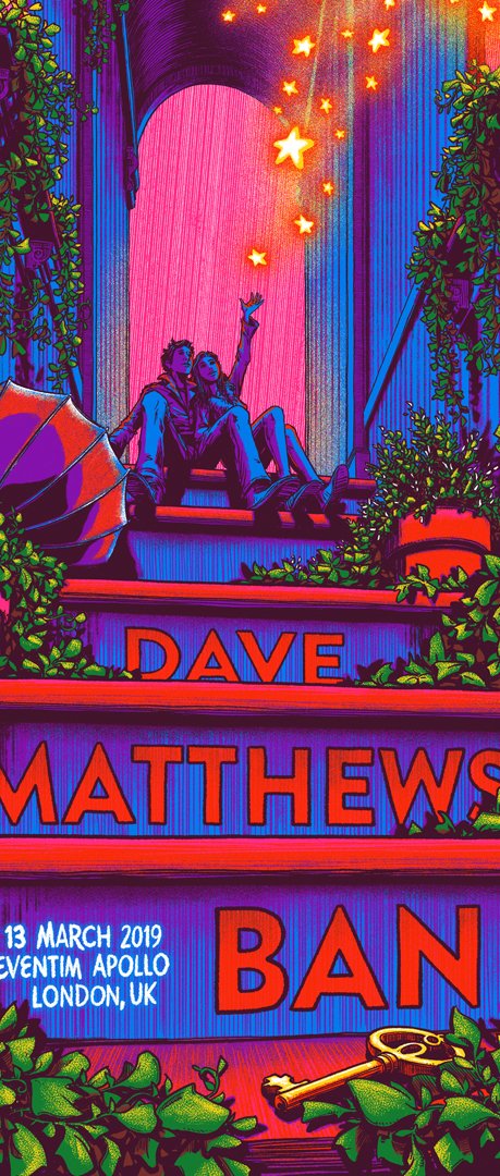 Dave Matthews Band London 2019 by James Flames