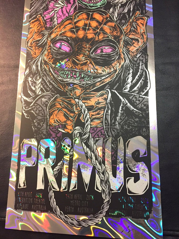 Primus Adelaide, Perth, Melbourne 2018 Foil by Rhys Cooper, 12