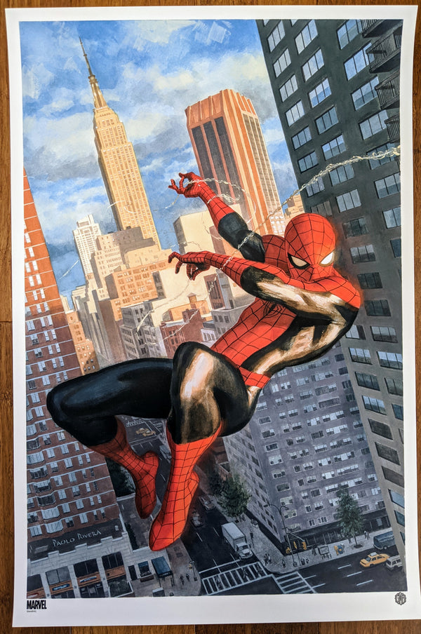 Spider-Man: Homecoming by Paolo Rivera, 16" x 23" Fine Art Giclee