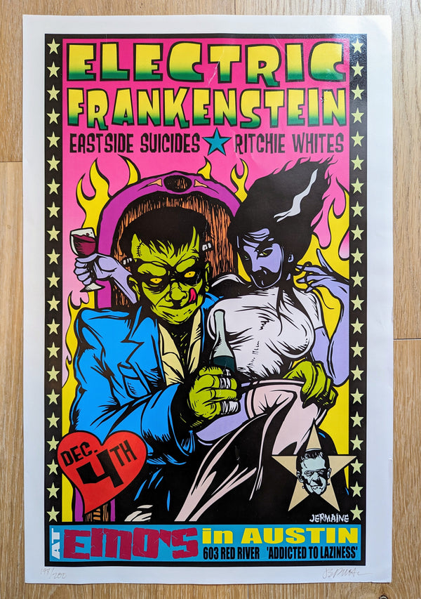 Electric Frankenstein Austin 2000 by Jermaine Rogers