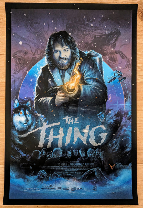 The Thing (1/1 Variant 1) by Vance Kelly, 24" x 36" Screen Print