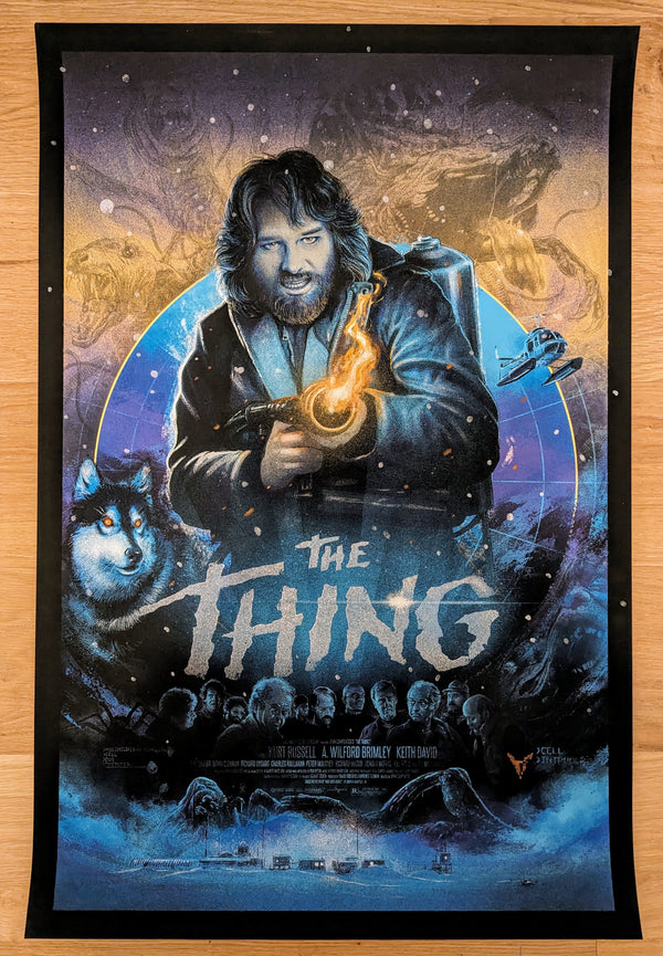 The Thing (1/1 Variant 2) by Vance Kelly, 24" x 36" Screen Print