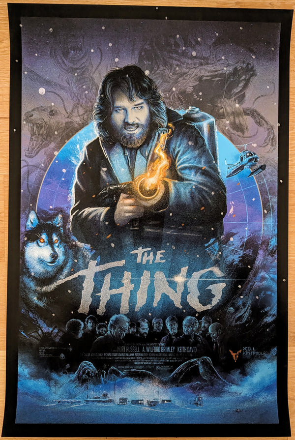 The Thing (1/1 Variant 3) by Vance Kelly, 24" x 36" Screen Print