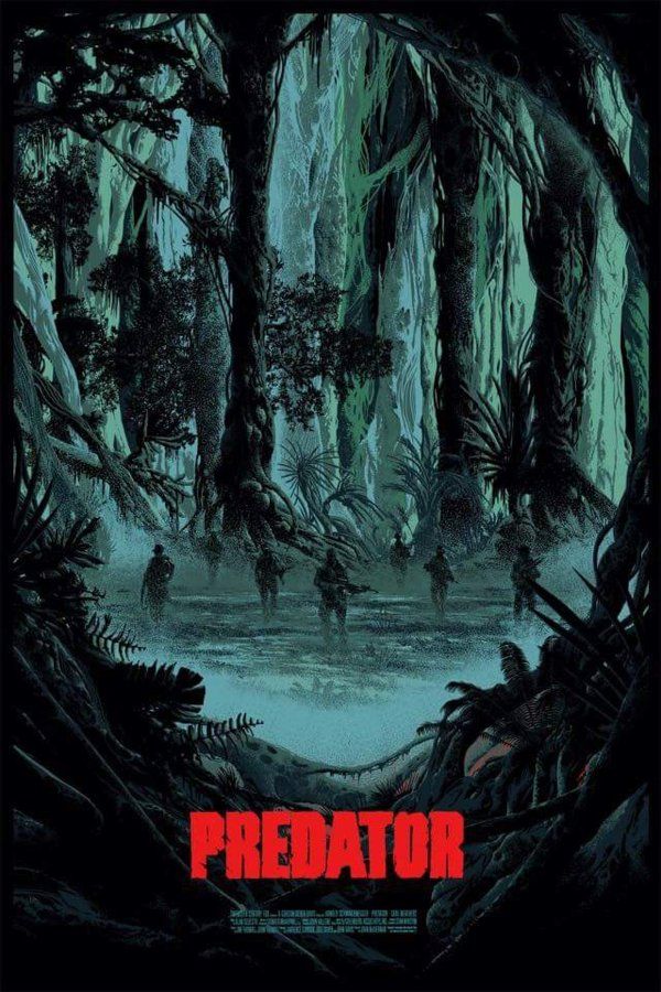 Predator by Kilian Eng, 24" x 36" Screen Print