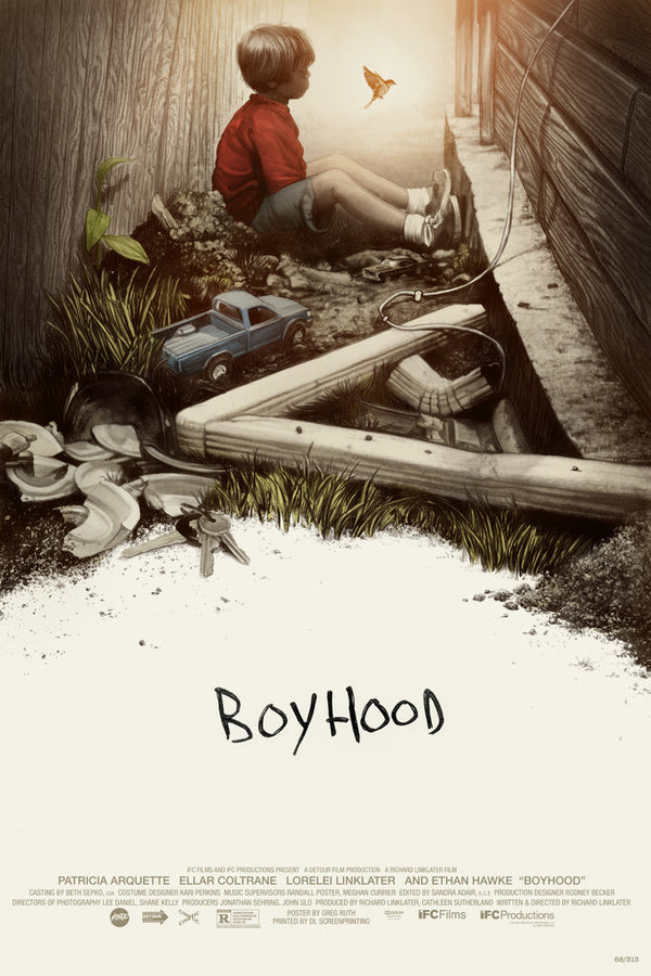 Boyhood by Greg Ruth, 24" x 36" Screen Print