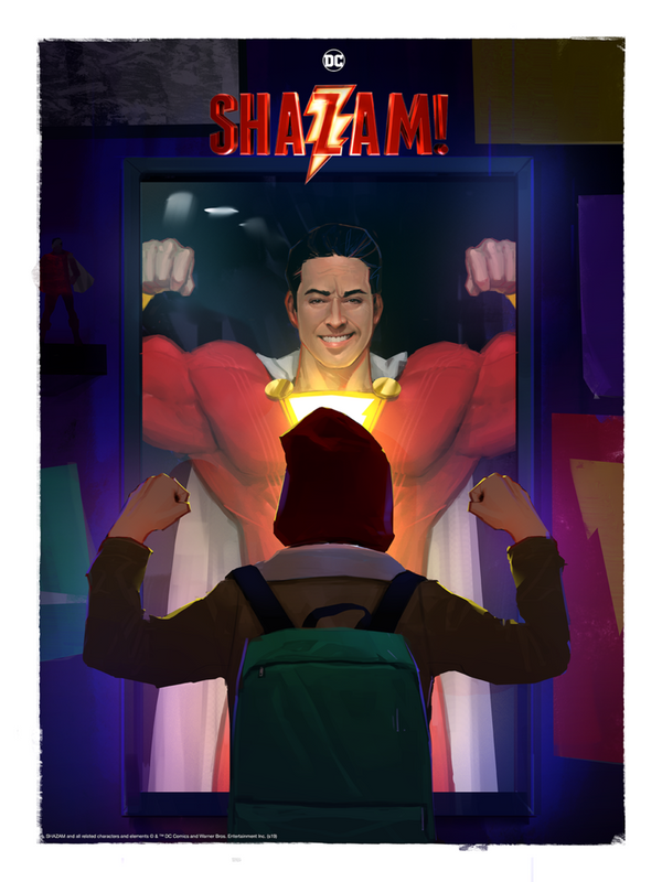 Shazam! by Robin Har, 18" x 24" Fine Art Giclee