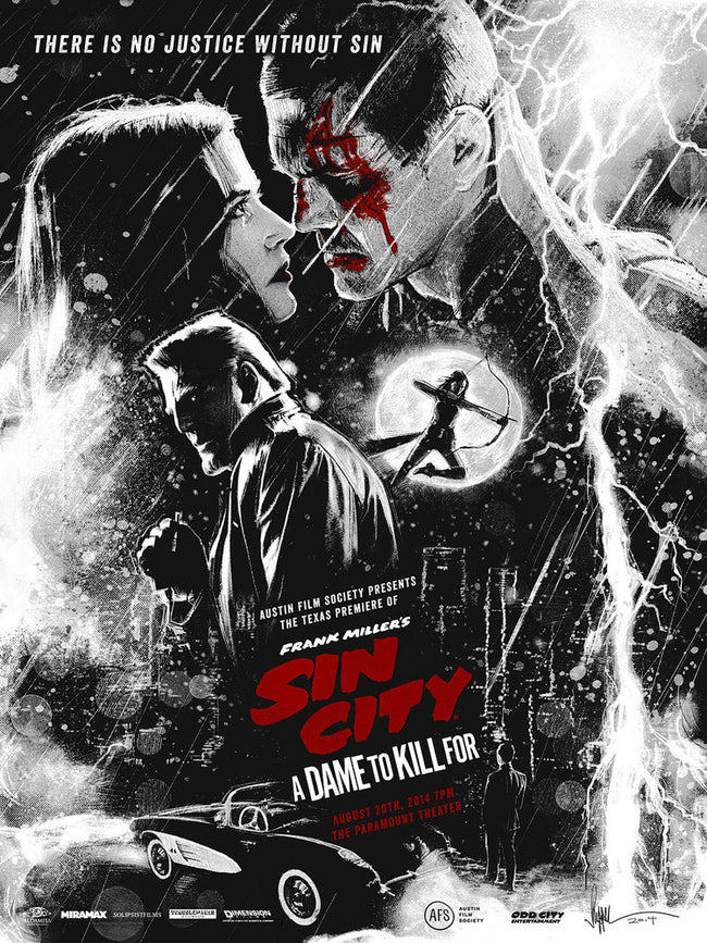 sin city a dame to kill for poster eva green
