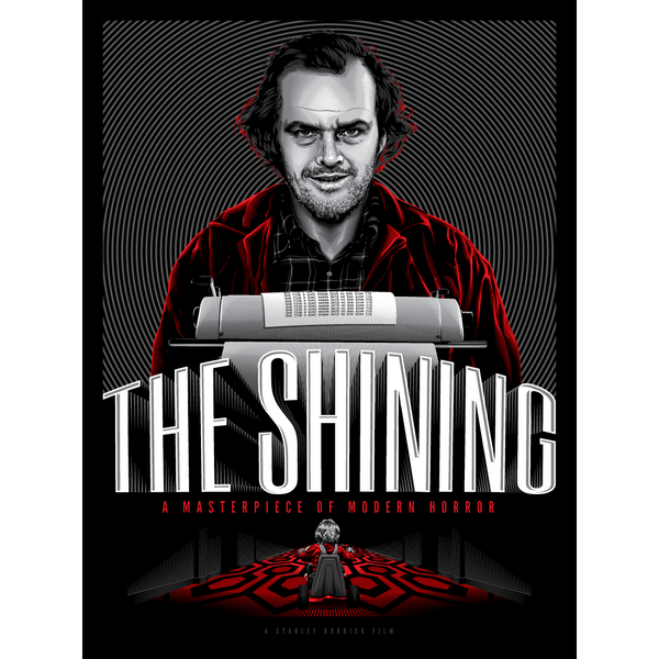 The Shining by Tracie Ching, 18" x 24" Screen Print