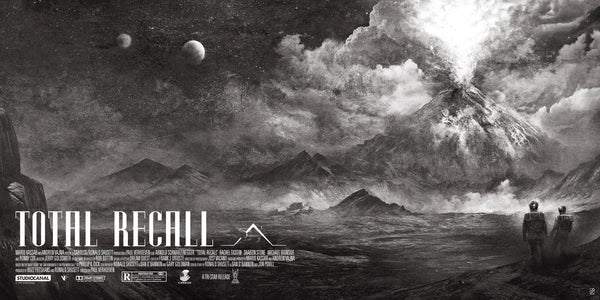 Total Recall (variant) by Karl Fitzgerald, 36" x 18" Screen Print
