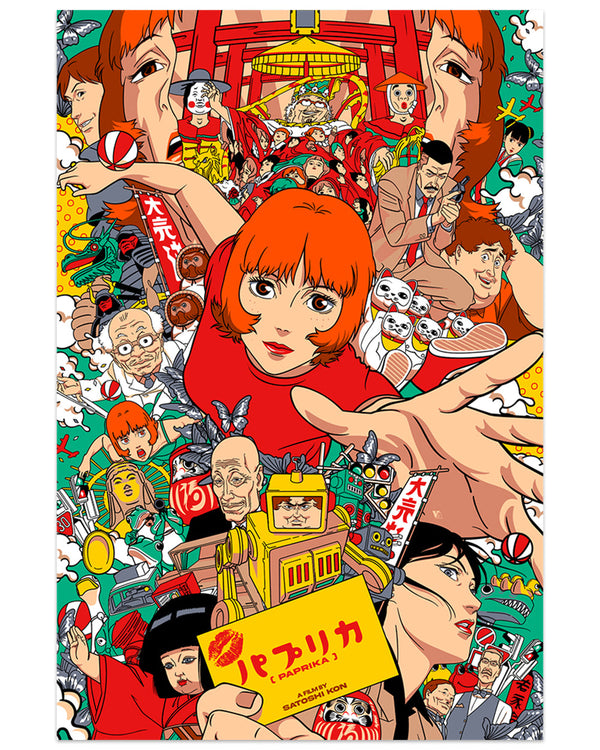 Paprika Japanese Variant by Vincent Aseo, 24" x 36" Screen Print