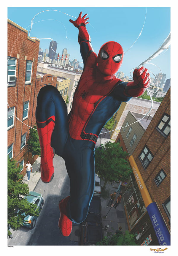 Spider-Man: Homecoming by Ryan Meinerding, 16" x 23" Fine Art Giclee