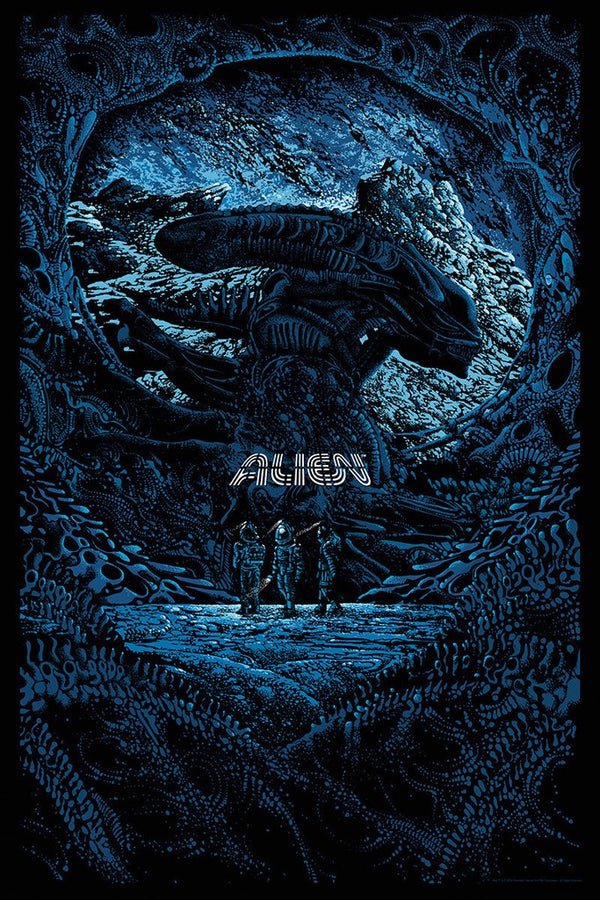 Alien by Kilian Eng, 24" x 36" Screen Print