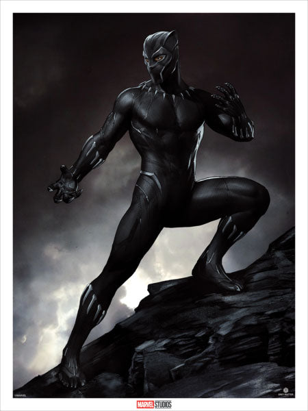Black Panther by Adi Granov, 10" x 14" Fine Art Giclee