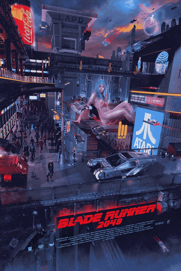 Blade Runner 2049 by Chris Skinner, 24" x 36" Screen Print