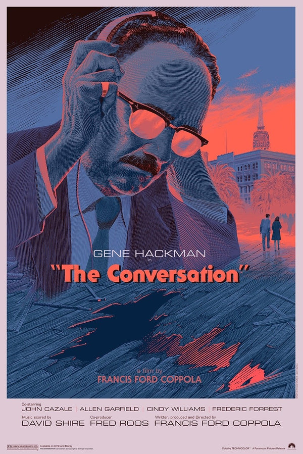 The Conversation (Variant Francois Schuiten) by Laurent Durieux, 24" x 36" Screen Print