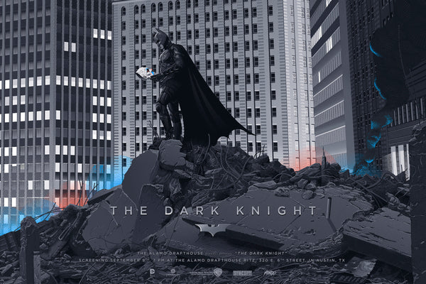Batman: The Dark Knight (Variant) by Laurent Durieux, 36" x 24" Screen Print