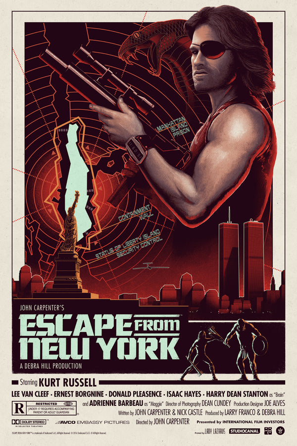 Escape From New York (GID Variant) by Matt Ferguson