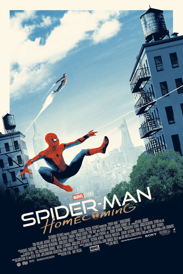 Spider-Man: Homecoming by Matt Ferguson, 24" x 36" Screen Print