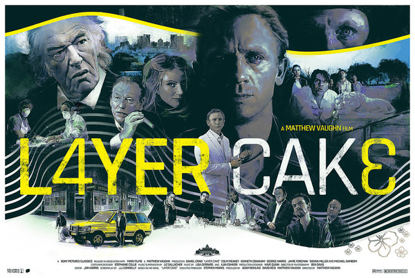 Layer Cake by Vlad Rodriguez, 24" x 36" Screen Print
