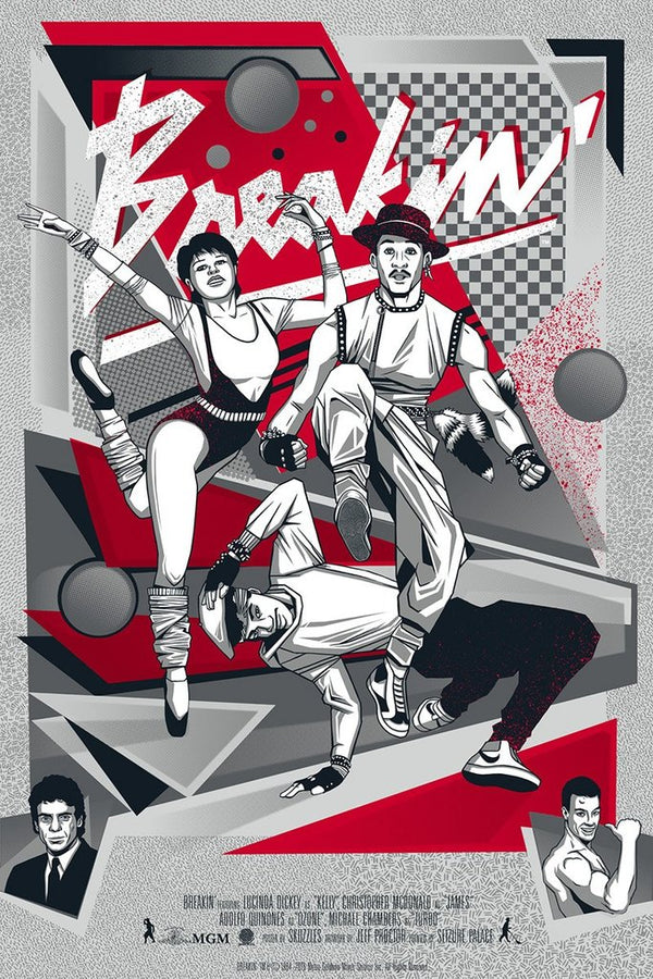 Breakin' by Jeff Proctor, 24" x 36" Screen Print