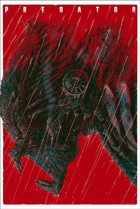 Predator by Ash Thorp, 24" x 36" Screen Print