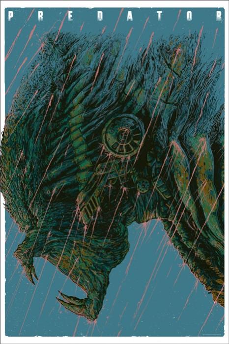 Predator Variant by Ash Thorp, 24" x 36" Screen Print