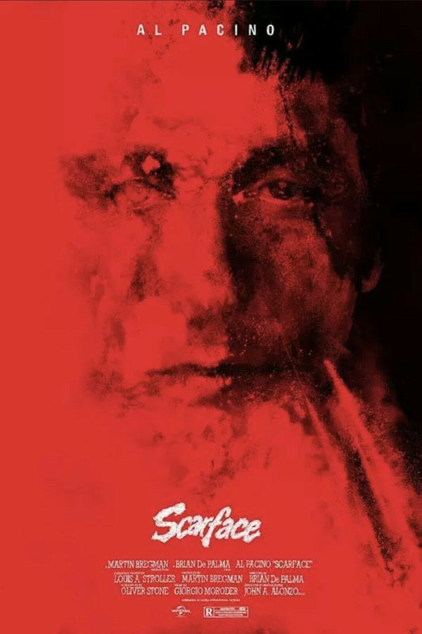 Scarface (Variant) by Jock, 24" x 36" Screen Print
