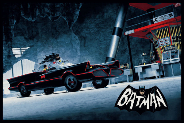 Batman 66 by Matt Ferguson, 36" x 24" Screen Print