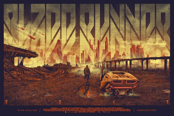 Blade Runner 2049 by Tom Coupland, 24" x 36" Screen Print