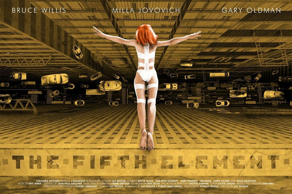Fifth Element by Kevin Wilson, 36" x 24" Screen Print