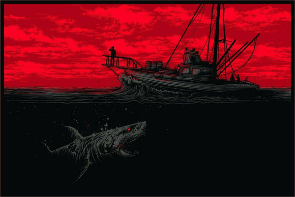 Jaws (36x24) by Dan Mumford, 36" x 24" Screen Print