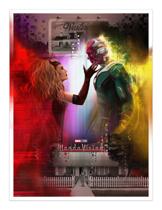 Wandavision by Andy Fairhurst, 18" x 24" Fine Art Giclee