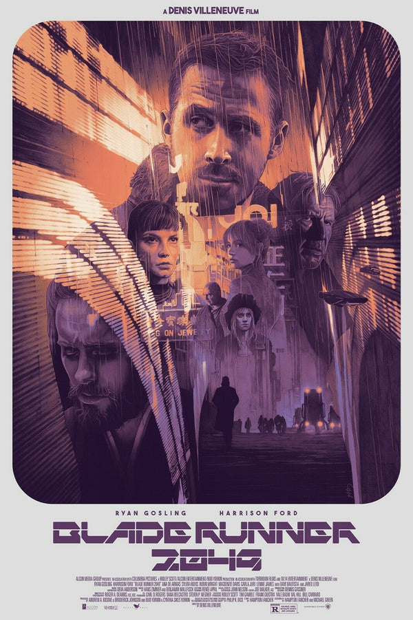 Blade Runner 2049 (Variant) by Gabz, 24" x 36" Screen Print