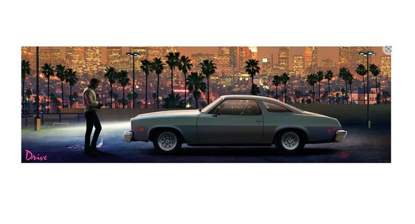 Drive Variant A by Pablo Olivera, 36" x 12" Fine Art Giclee