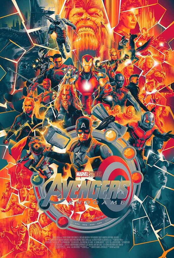 Avengers Endgame by Matt Taylor, 24" x 36" Screen Print