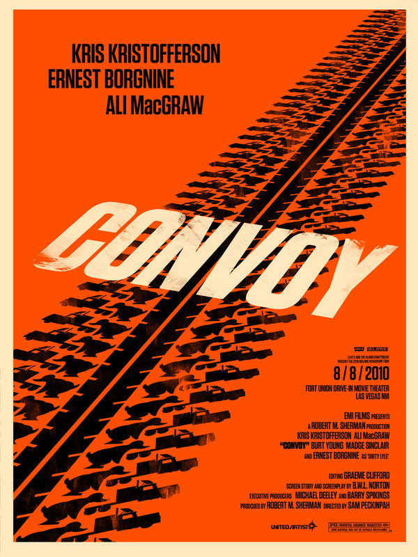Convoy by Olly Moss, 18" x 24" Screen Print