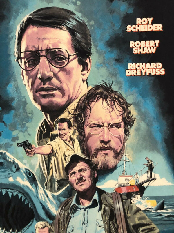 Jaws (Variant Signed AP) by Paul Mann
