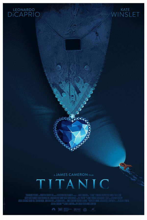 Titanic by Laurent Durieux, 24" x 36" Screen Print