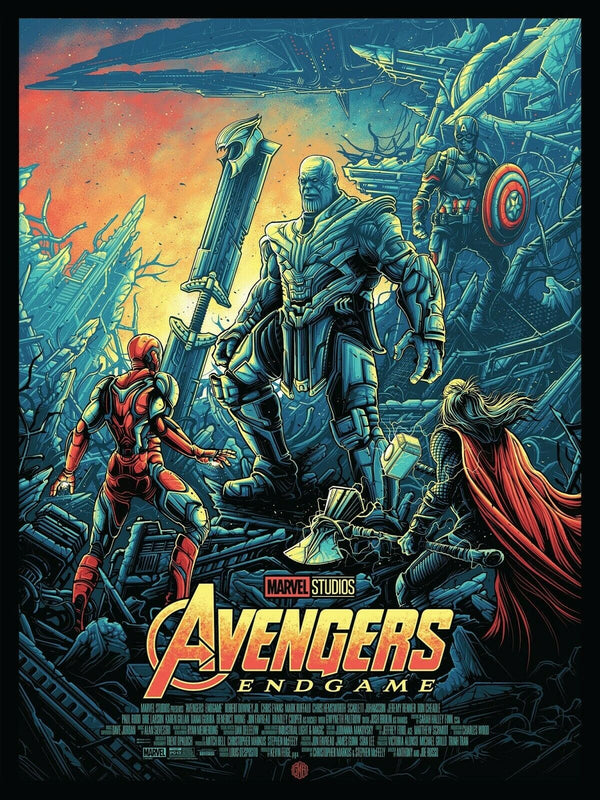 Avengers: Endgame by Dan Mumford, 18" x 24" Screen Print