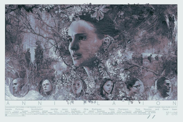Annihilation by Krzysztof Domaradzki, 24" x 36" Screen Print