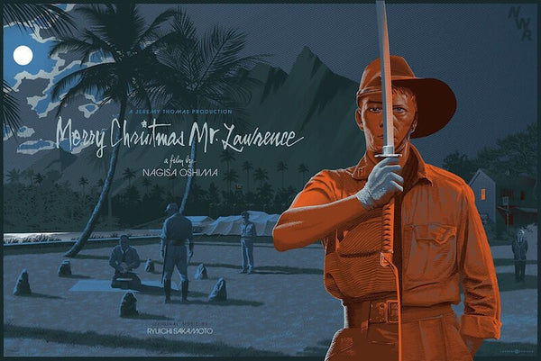 Merry Christmas Mr. Lawrence by Laurent Durieux, 36" x 24" Screen Print