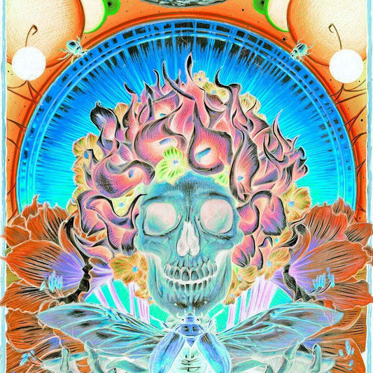 Reverence by AJ Masthay, 7.5" x 7.5" Blotter Paper