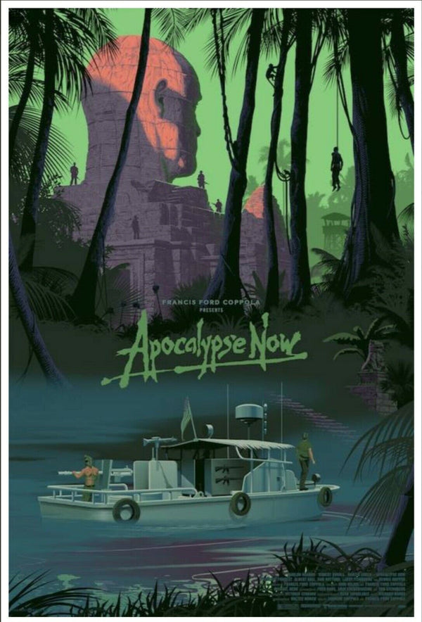 Apocalypse Now (Jungle Variant) by Laurent Durieux, 24" x 36" Screen Print