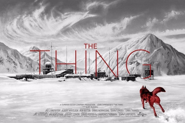 The Thing by Jason Edmiston, 36" x 24" Screen Print