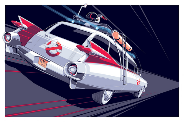 Ghostbusters by Craig Drake, 36" x 24" Giclee